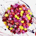 IZAAKS CHOICE # 3 100 MIXED ROSES